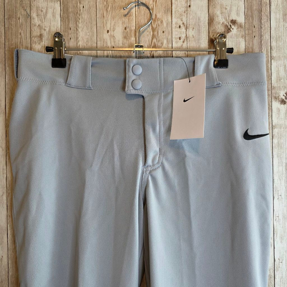 Kids Nike Baseball Pants XL Gray - Picture 2 of 7